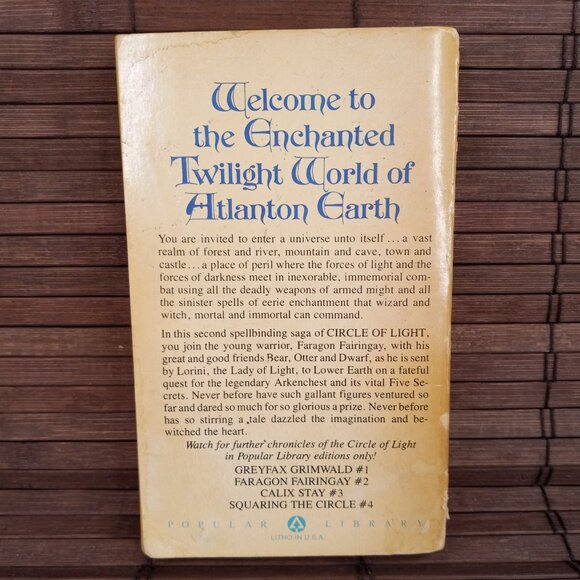 Lot Of 4 Circle Of Light Series PB Books By Niel Hancock 1977 Complete Set - Picture 7 of 12